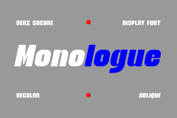 Benz Gacore Font - Preview 3