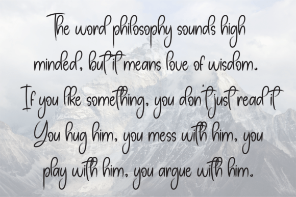 Blood Signature Font - Preview 5