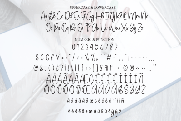 Blood Signature Font - Preview 6