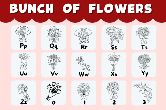 Bunch of Flowers Font - Preview 2