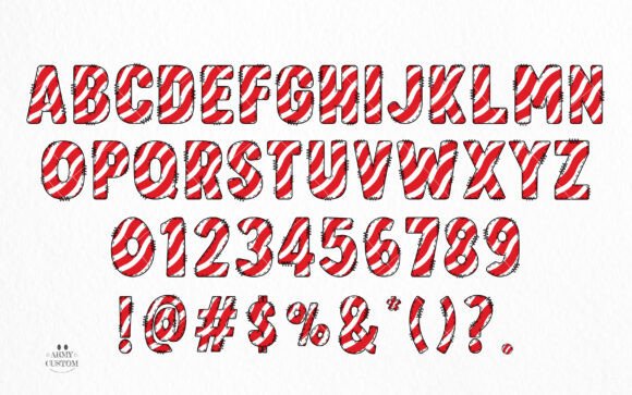 Christmas Army Bundle Font - Preview 3