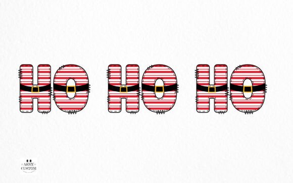 Christmas Army Bundle Font - Preview 6