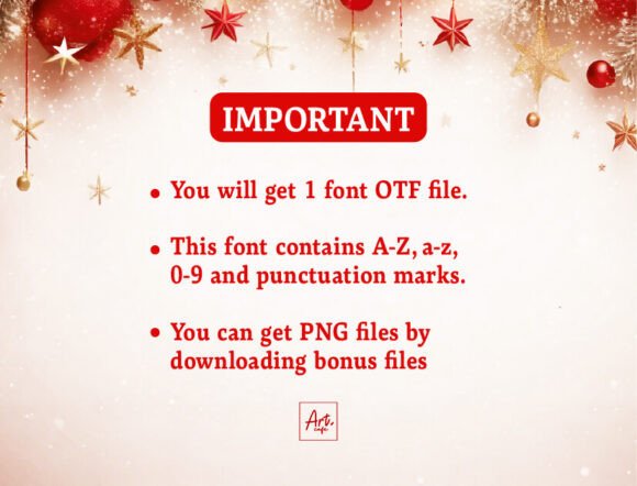 Christmas Lights Font - Preview 4