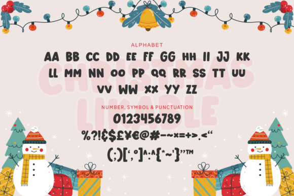 Christmas Likable Font - Preview 6