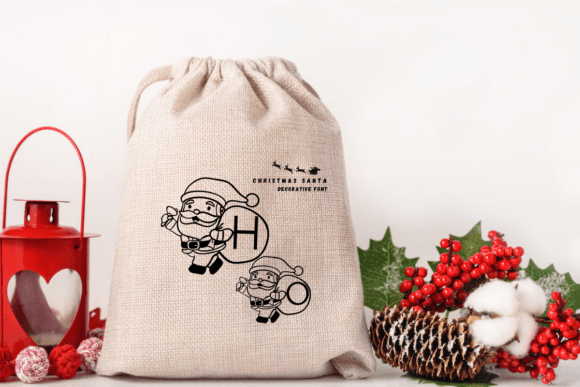Christmas Santa Font - Preview 4