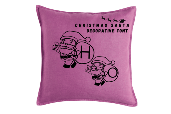 Christmas Santa Font - Preview 5