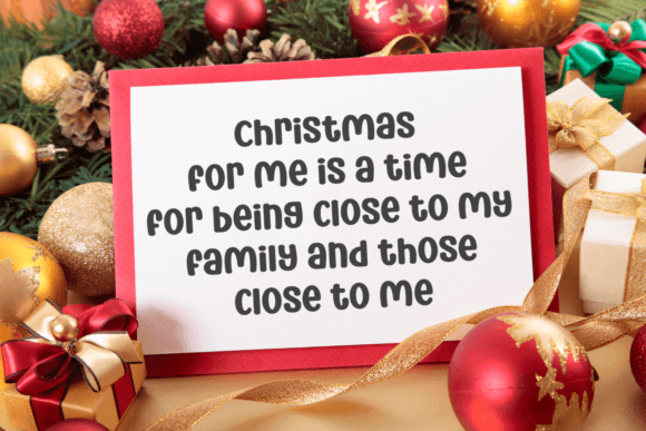 Christmas Seekers Font PNG with transparent background - Preview 3