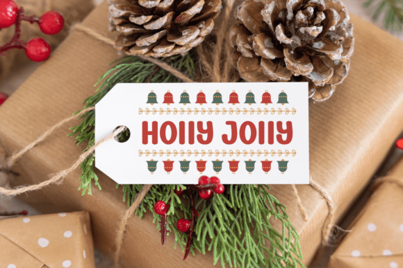 Christmas Seekers Font PNG with transparent background - Preview 5