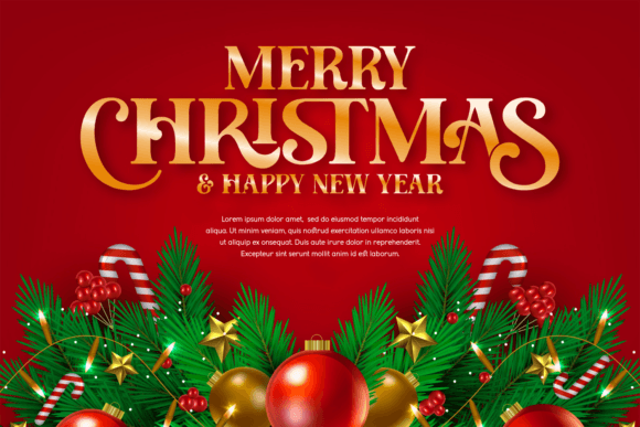 Christmas Shades Font - Preview 1