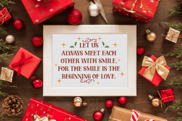 Christmas Shades Font - Preview 2