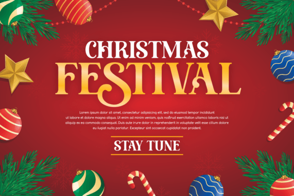 Christmas Shades Font - Preview 5