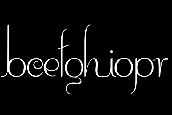 Contouration Font - Preview 2