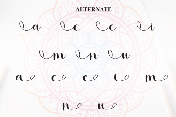 Creative Mandala Font - Preview 6
