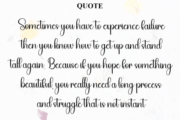 Cute Magnolia Font - Preview 5