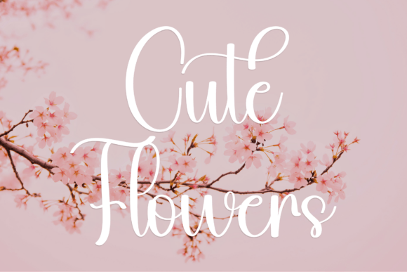Cute Magnolia Font - Preview 6