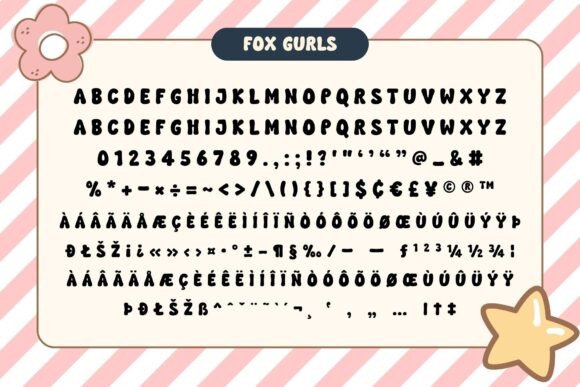 Fox Gurls Font - Preview 6