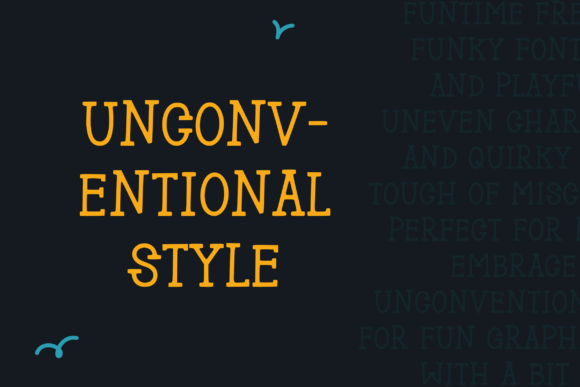 Funtime Freak Font - Preview 6