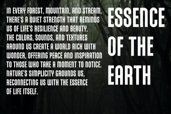 Geometrica Prime Font - Preview 4
