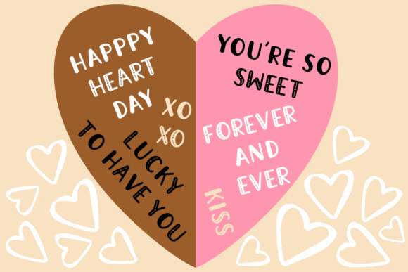 Heart Bloom Font - Preview 3