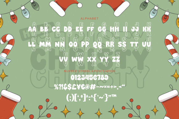 Hello Christy Font font preview - 6