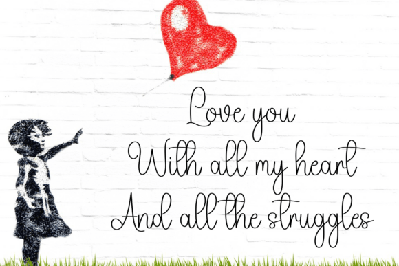 Hello Snowman Font PNG with transparent background - Preview 3