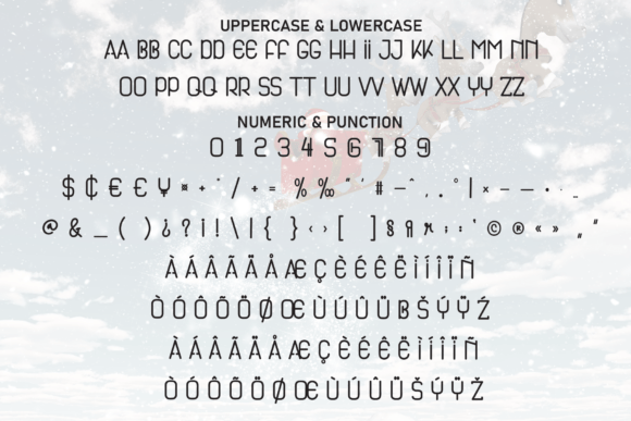Santa Journey Font PNG with transparent background - Preview 6