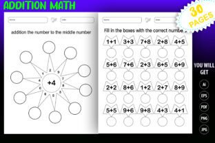 Addition Worksheets for Child Practice Graphic by Self Graphics House ...