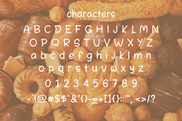 Baked Goodness Font - Preview 2