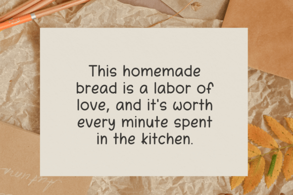 Baked Goodness Font - Preview 5