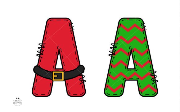 Christmas Army Bundle Font - Preview 1