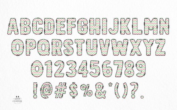Christmas Army Bundle Font - Preview 6