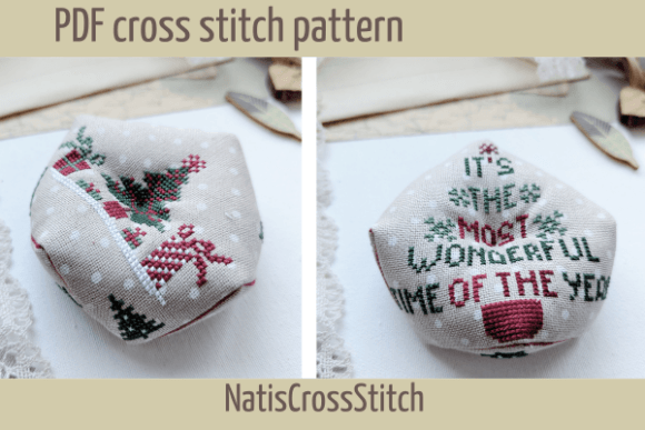 Christmas Cross Stitch Sampler Pattern