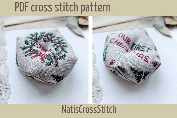 Christmas Cross Stitch Sampler Pattern