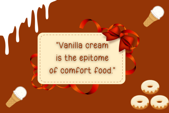 Cream Vanila Font PNG with transparent background - Preview 5