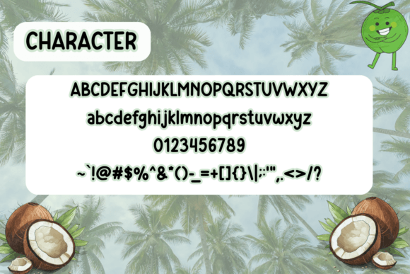 Crumbly Coconut Font - Preview 2