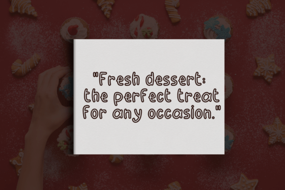 Dessert Fresh Font - Preview 5