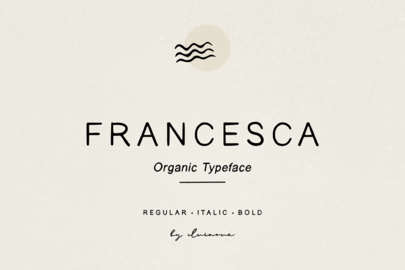 Francesca Sans Serif Font By elvinova