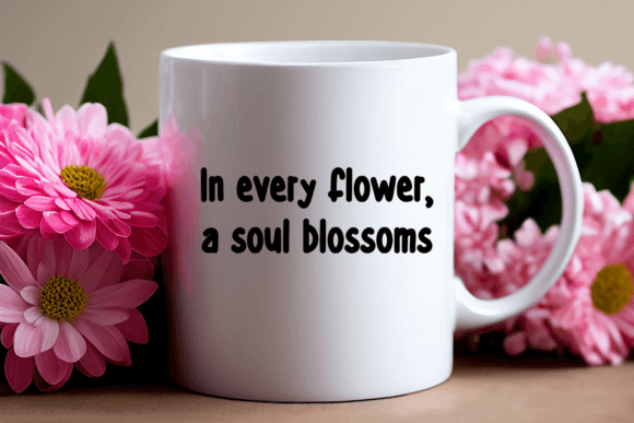 Fresh Flower Font - Preview 4