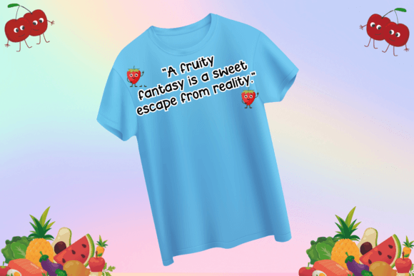 Fruity Fantasy Font PNG with transparent background - Preview 3