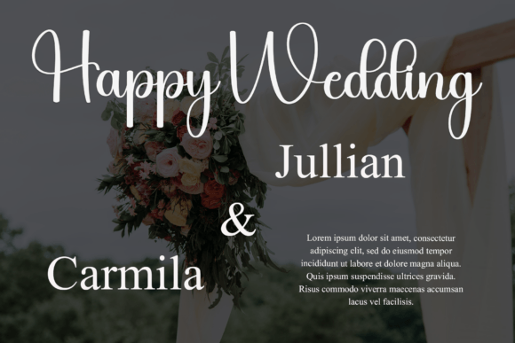Happy Snowing Font - Preview 3