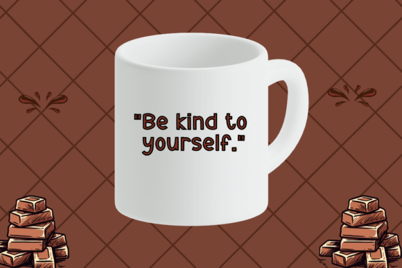 Luscious Chocolate Font PNG with transparent background - Preview 4