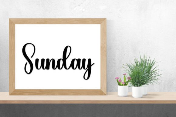 Boho Blanket Font PNG with transparent background - Preview 1