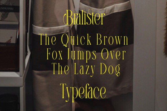 Bralister Font - Preview 5