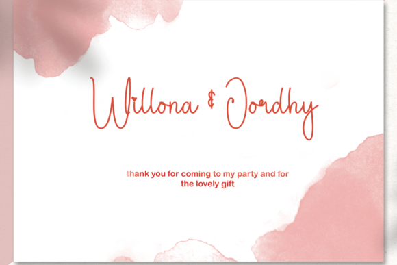 Breathney Font - Preview 4