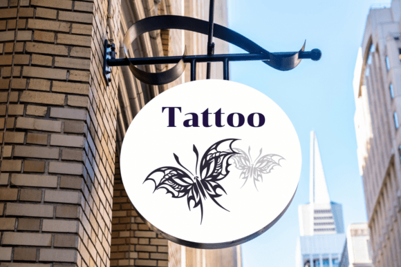 Butterfly Tattoo Font - Preview 4