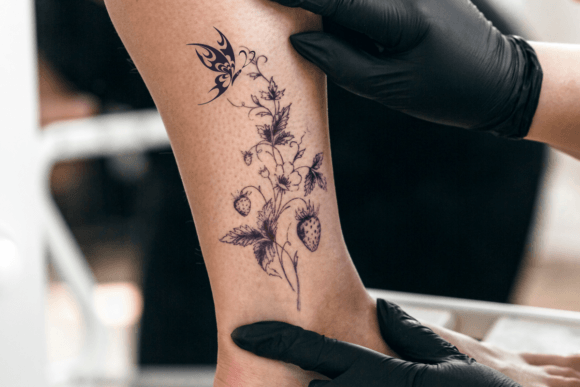 Butterfly Tattoo Font - Preview 6