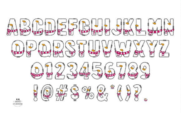 Christmas Army Bundle Font - Preview 3