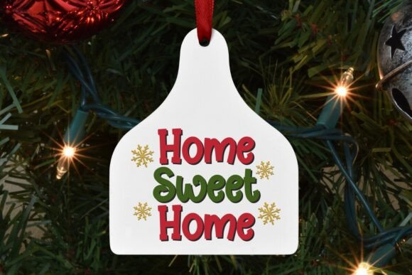 Christmas Cliparts Font - Preview 4