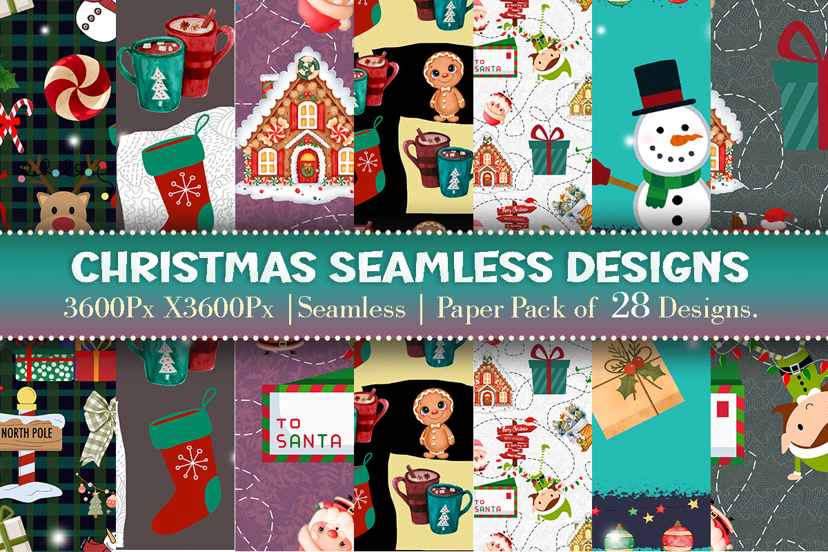 Christmas Designs | 28 Paper Pack