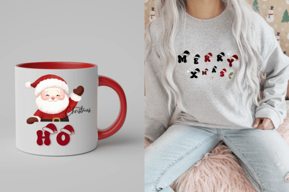 Christmas Santa Font - Preview 5